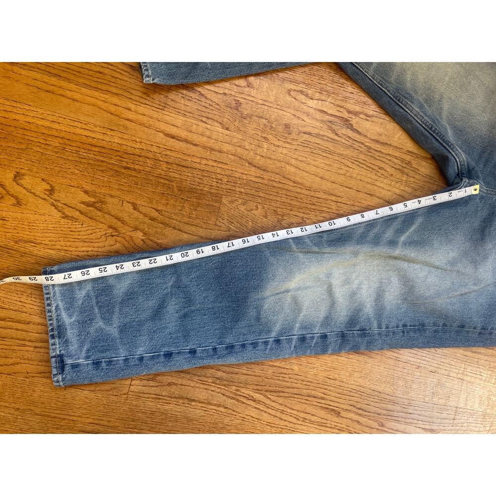 FEAR OF GOD button fly straight leg jeans 28 - Picture 9 of 10
